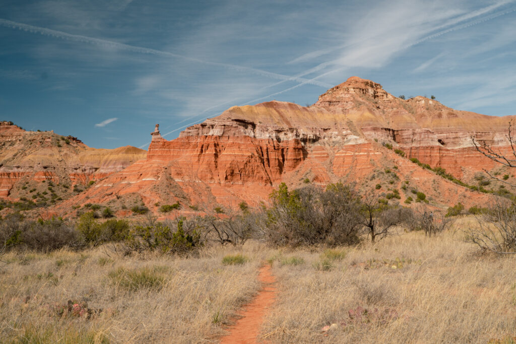 Hiking in Palo Duro Canyon State Park, Texas