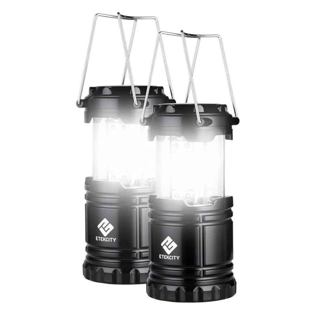 2 pack Collapsible camping lanterns