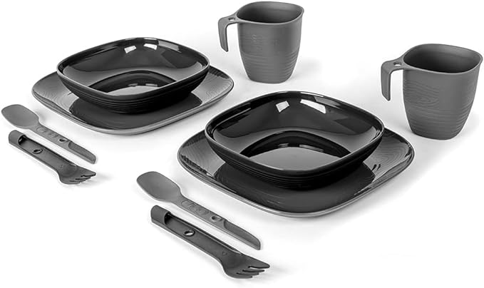 Camping Kitchen Mess Set 2 Person dishes