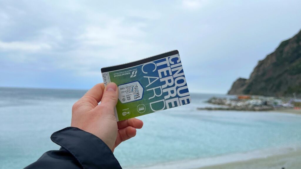 Cinque Terre Train Card