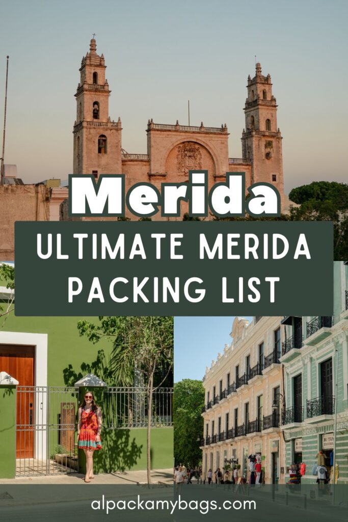 Merida Packing List - Pinterest Cover