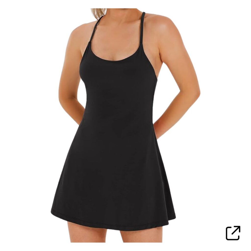 Womens Sports Dress with built in shorts