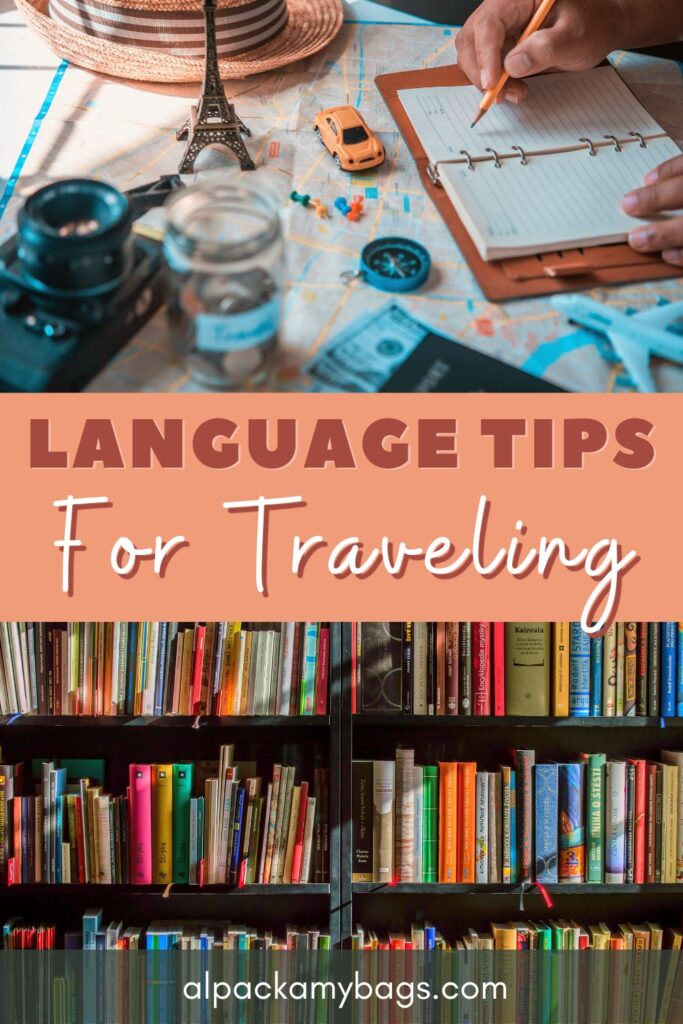 Language Learning Tips for Travel - Pinterest Cover