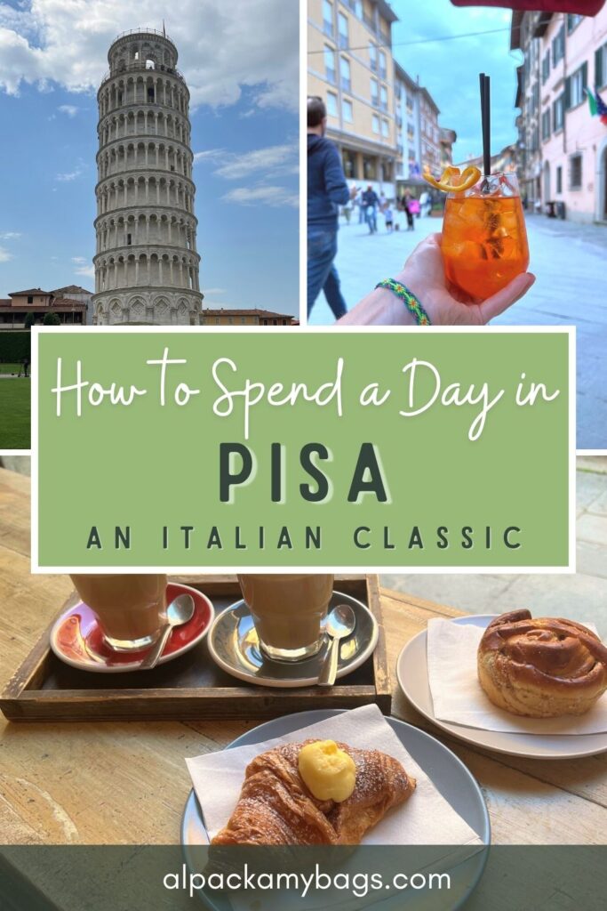 What to Do in Pisa for One Day - Pinterest Cover