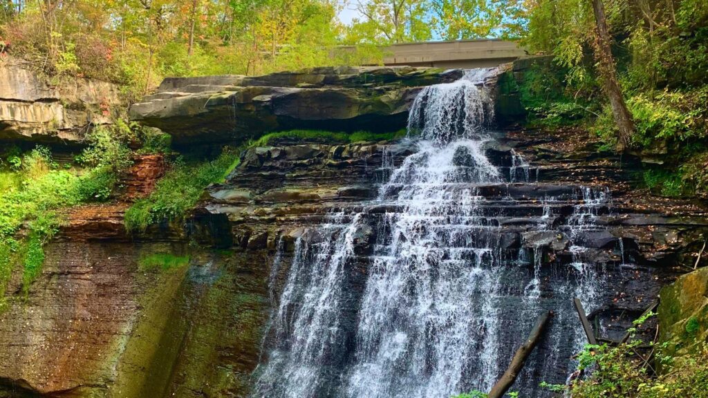 Brandywine Falls in Cuyahoga Valley National Park