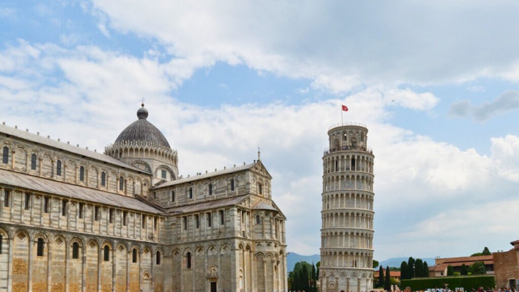 Climbing the Leaning Tower of Pisa - Tower and Cathedral