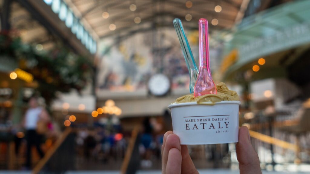 Gelato from Eataly