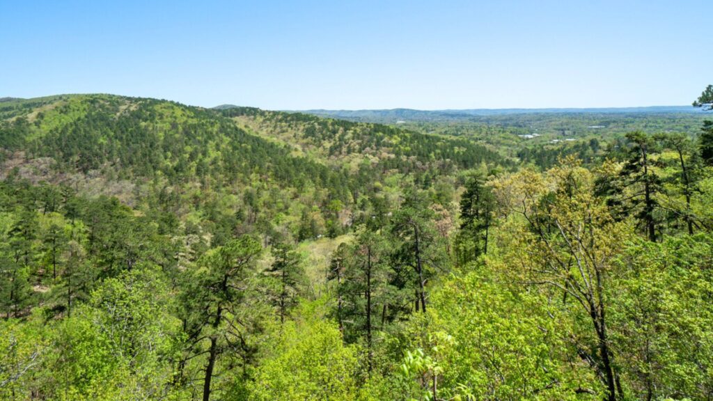 Goat Rock Trail in Hot Springs National Park