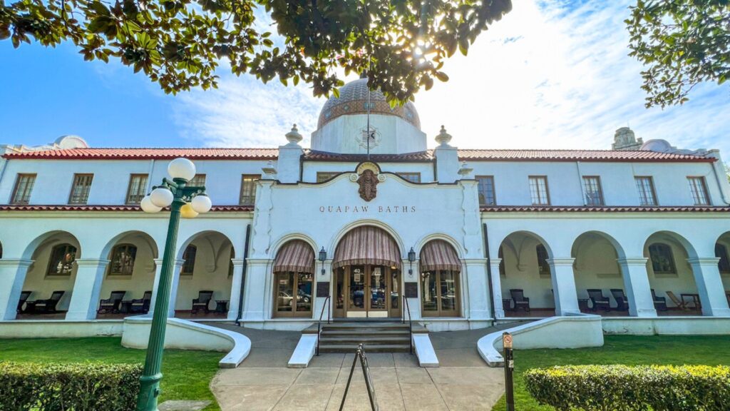 Quapaw Baths in Hot Springs AR