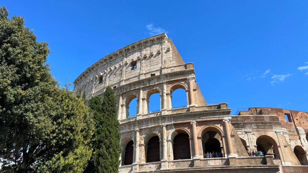 Rome Itinerary 3 Days (shot of the Colosseum)