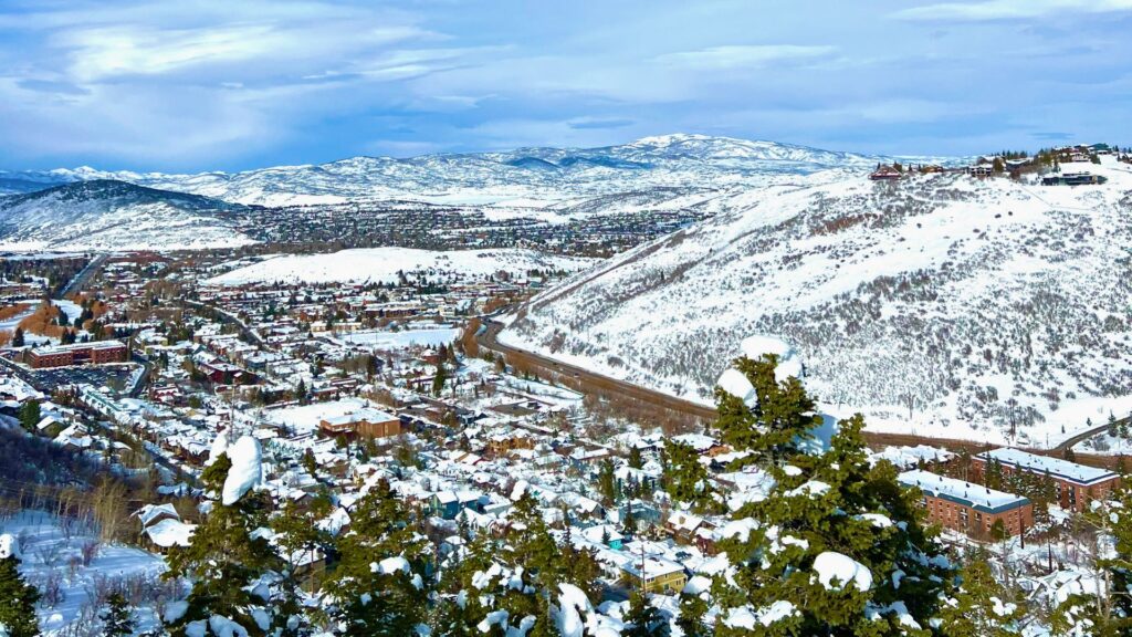 Things to Do in Park City - View of a Snowy Park City