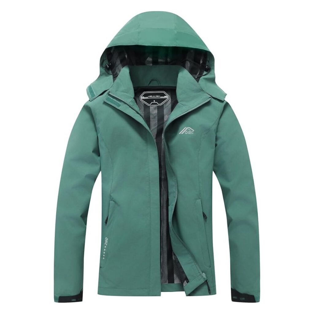 Women's Waterproof Raincoat Lightweight Rain Jacket