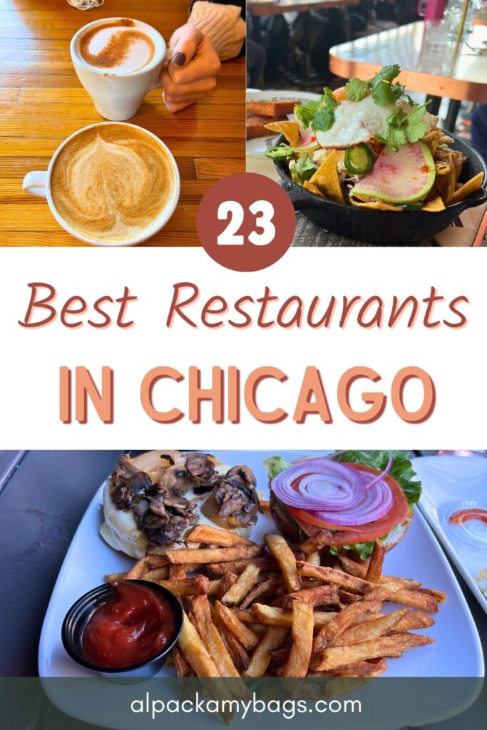 Fun Restaurants in Chicago - Pinterest Cover