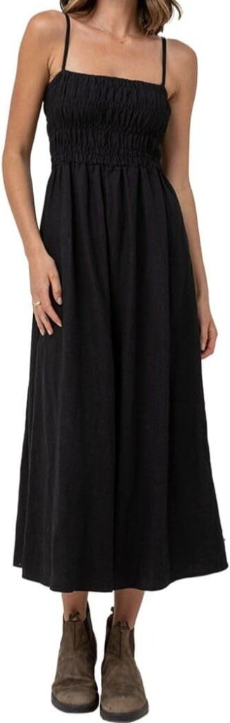 Long Black Sleeveless Dress