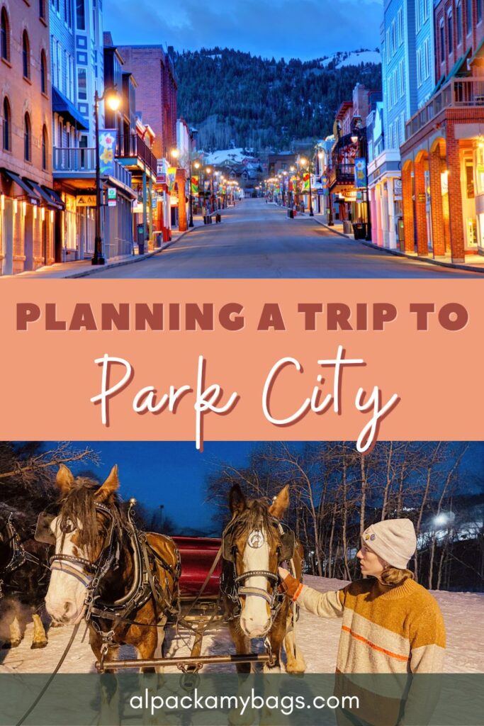 Park City Travel Guide Pinterest Cover