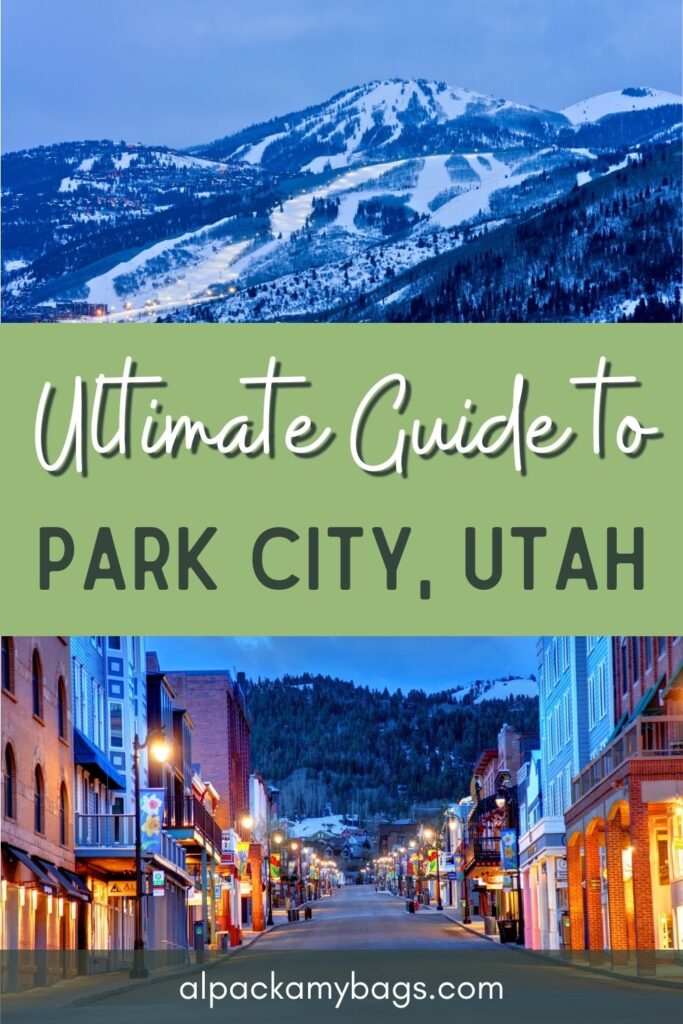 Park City Travel Guide Pinterest Cover