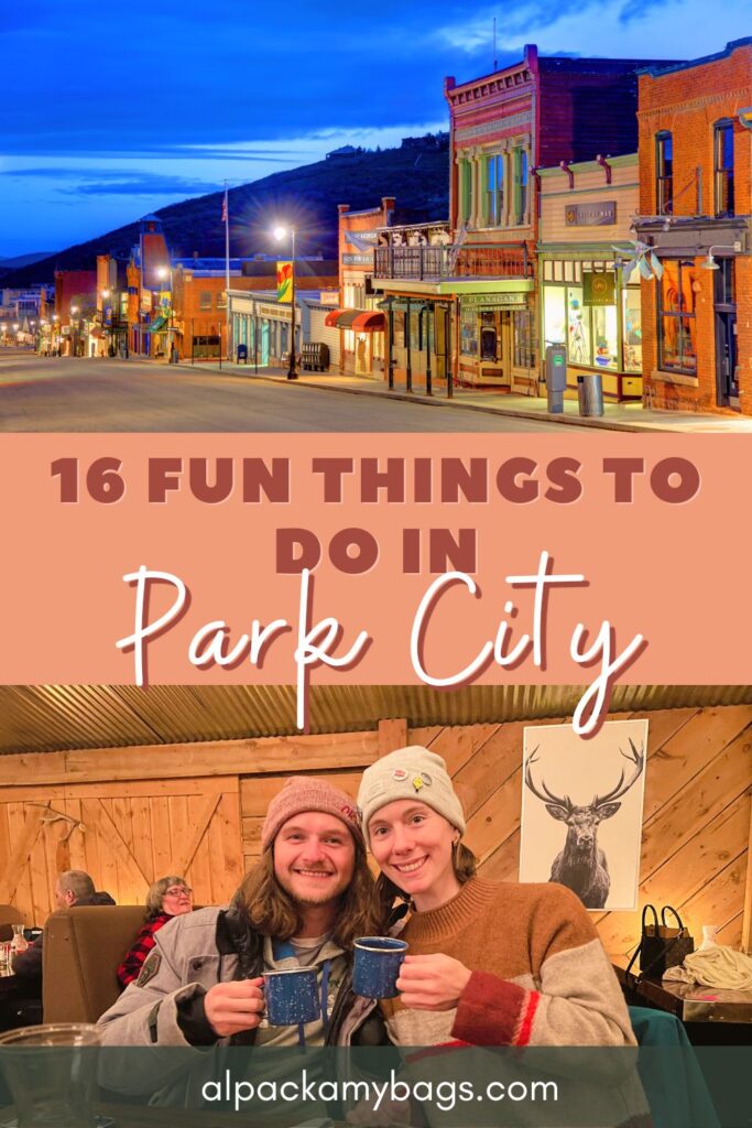 Things to Do in Park City Pinterest Cover