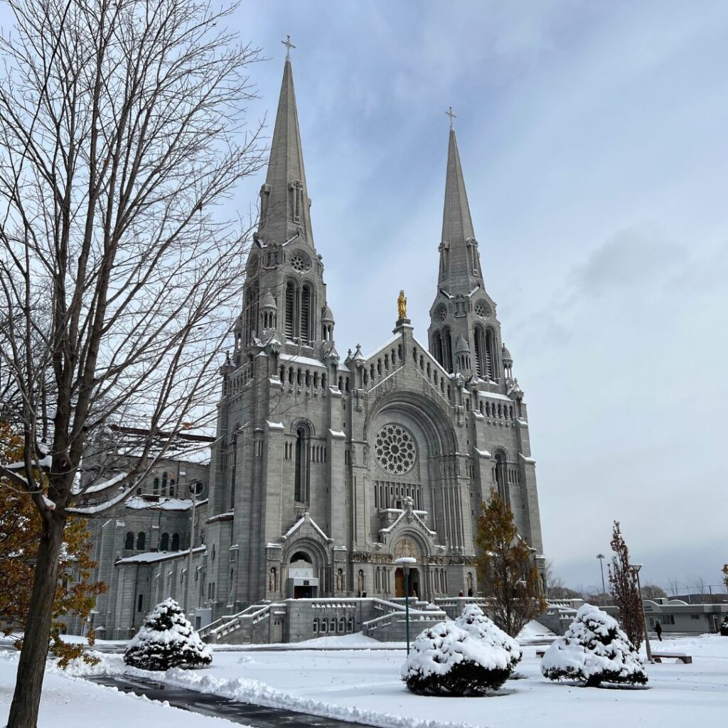 Church in Sainte Anne de Beaupre Quebec