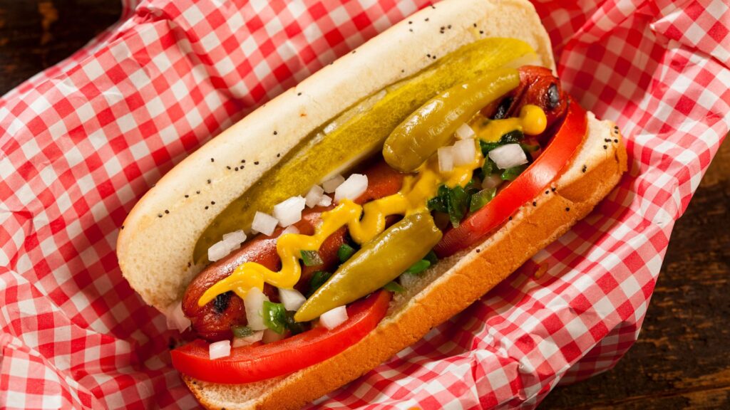 Chicago Hotdog - Famous Food in Chicago