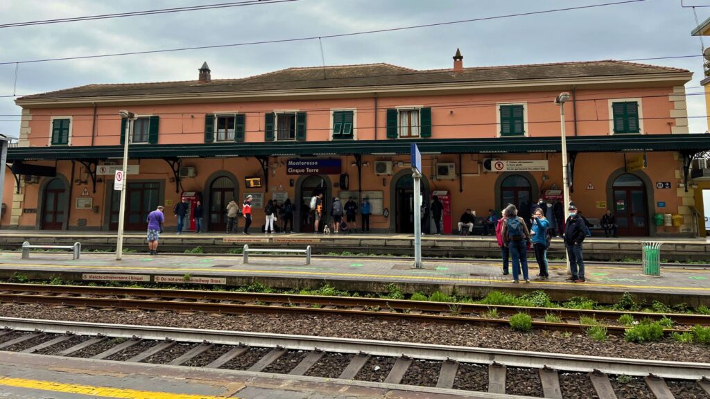 Monterosso Train Stop, Cinque Terre Italy