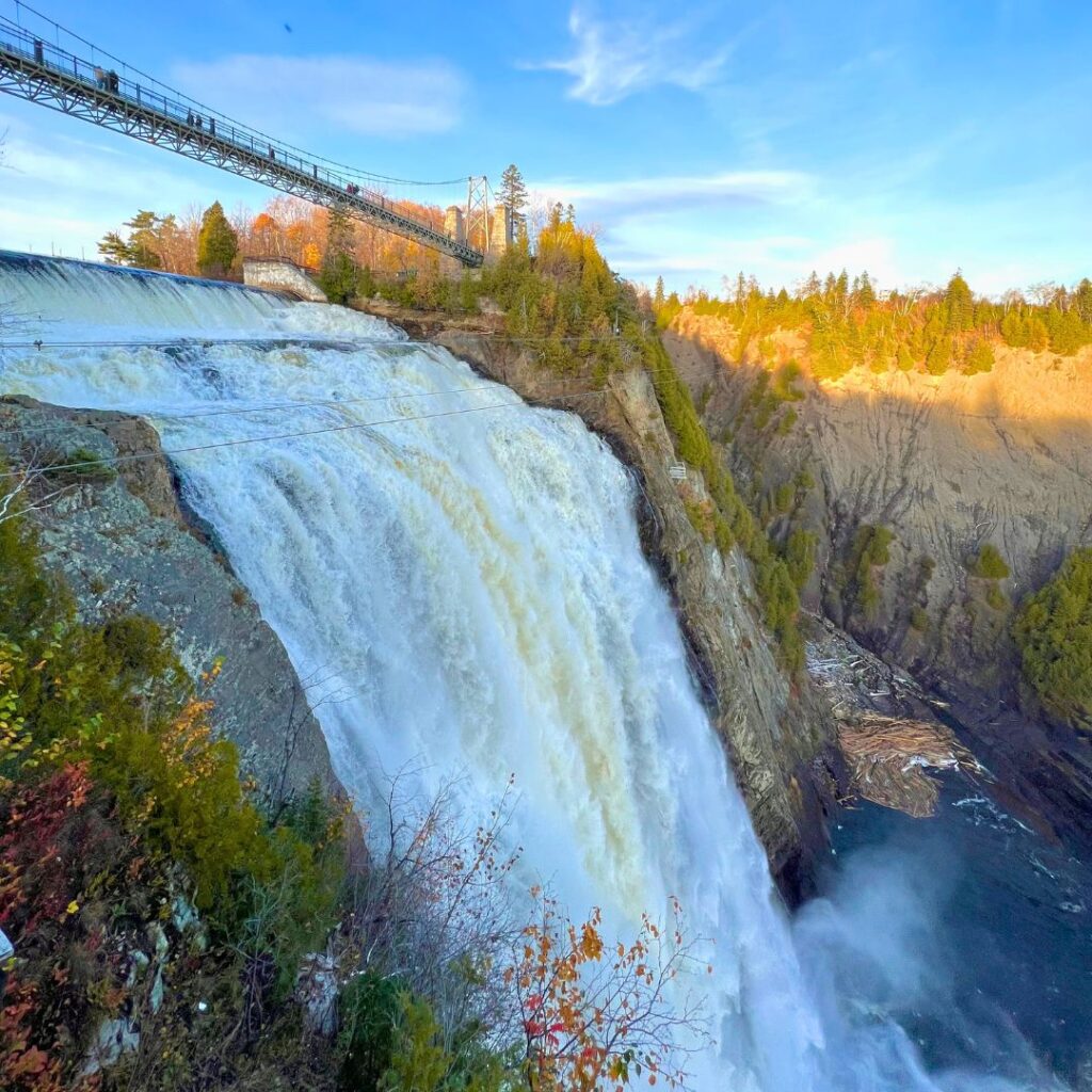 Montmorency Falls, Quebec City Canada