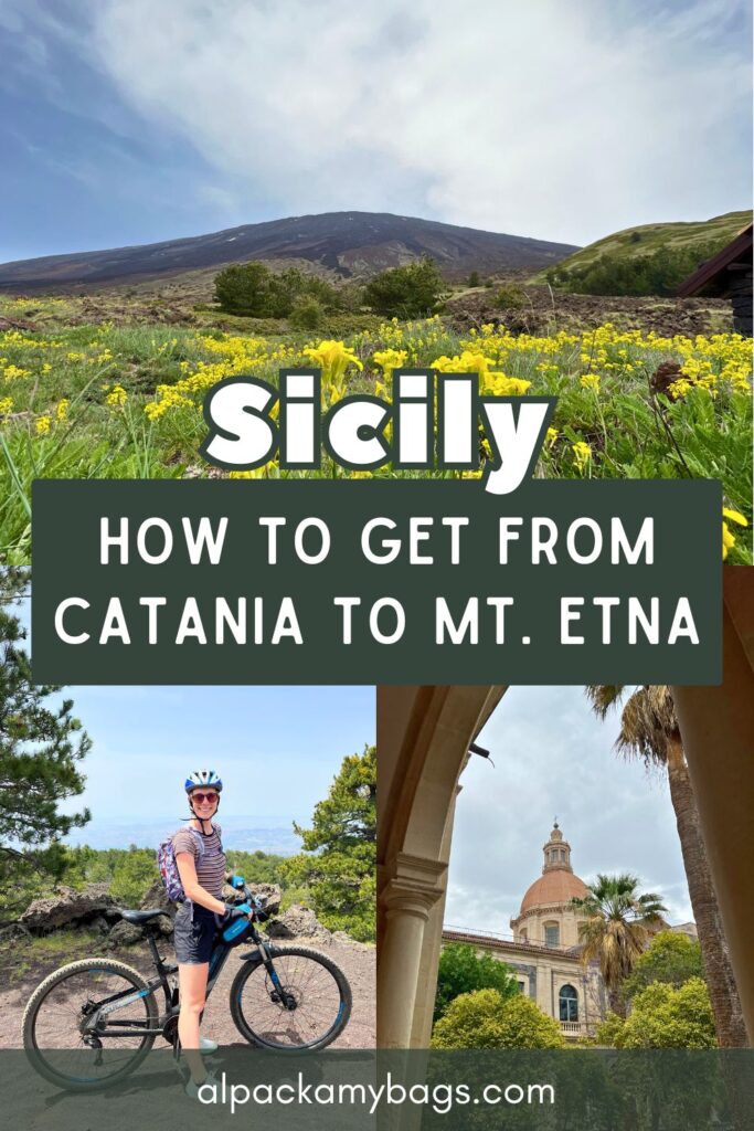 How to Get to Mount Etna from Catania Pin Cover