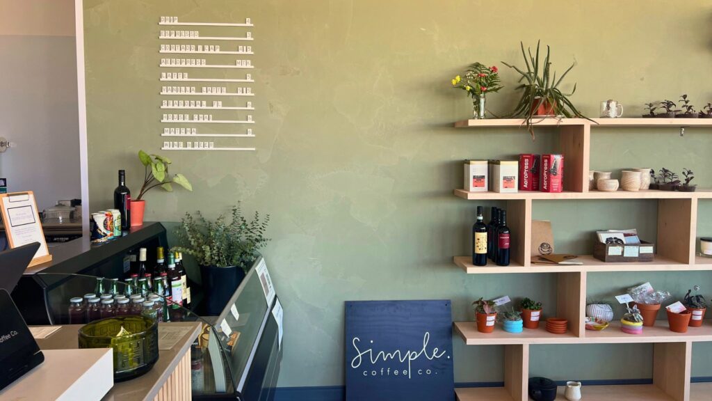 Simple Coffee Co Interior - Best Coffee Shops in Winter Park CO