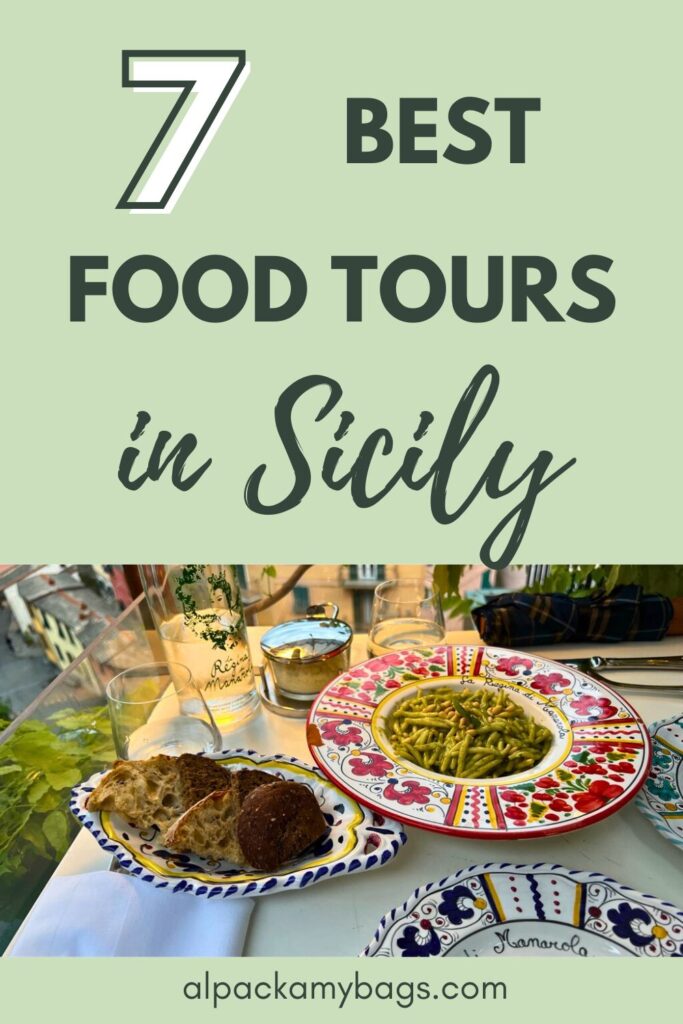 Best Food Tours in Sicily Pin