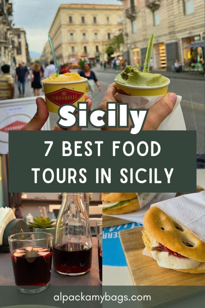 Best Food Tours in Sicily Pin