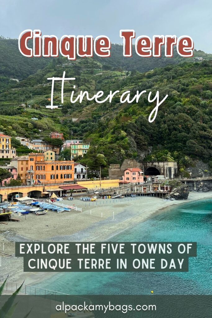 Cinque Terre in One Day Pin