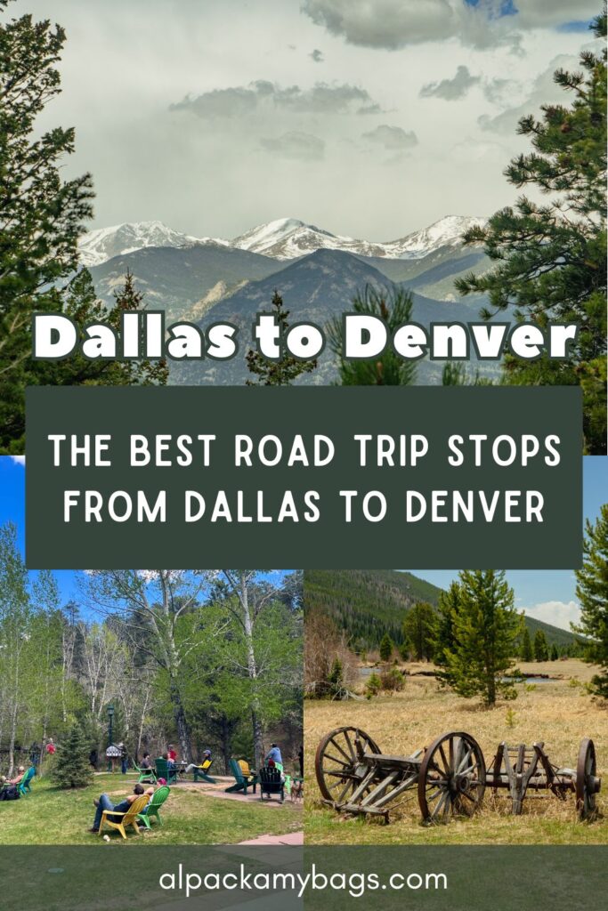 Dallas to Denver Road Trip Cover