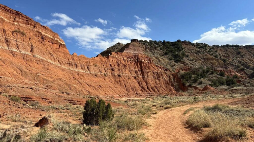 Givens Trail in Palo Duro Canyon State Park