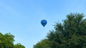 Hot air balloon in McKinney TX