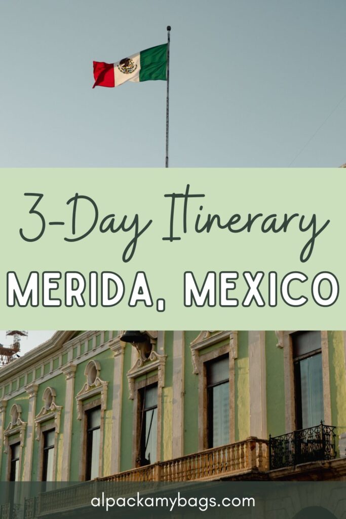 Merida Itinerary Pin