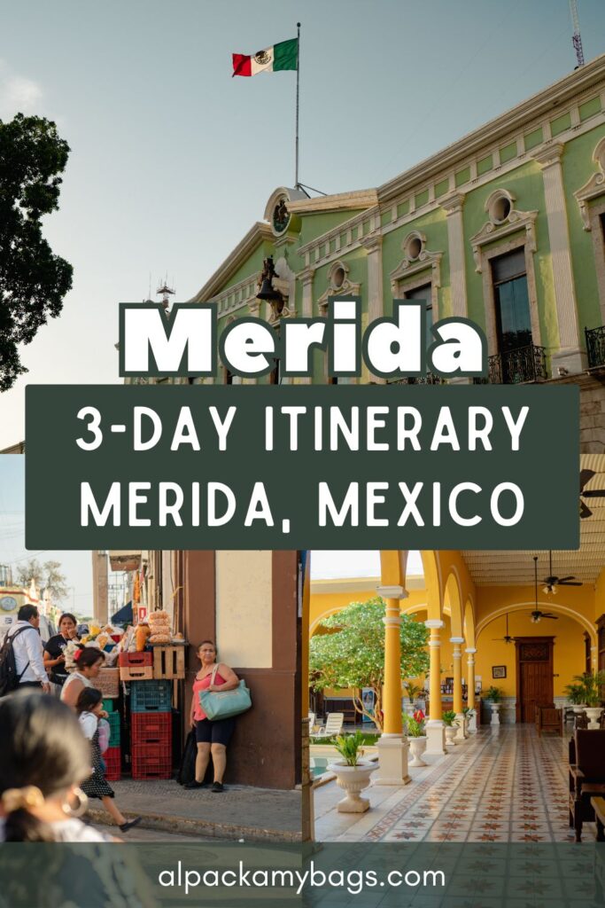 Merida Itinerary Pin