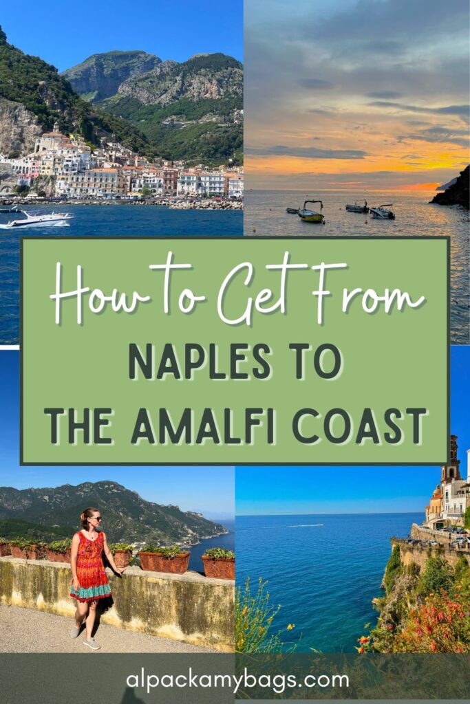 How to Get From Naples to Amalfi Pin