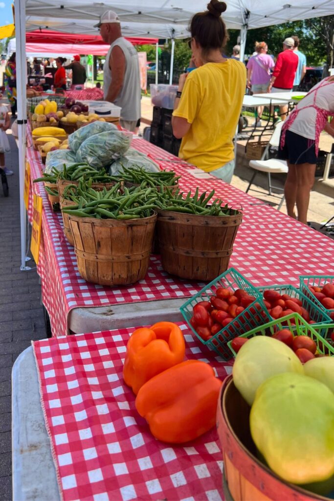 Produce at McKinney Farmers Market