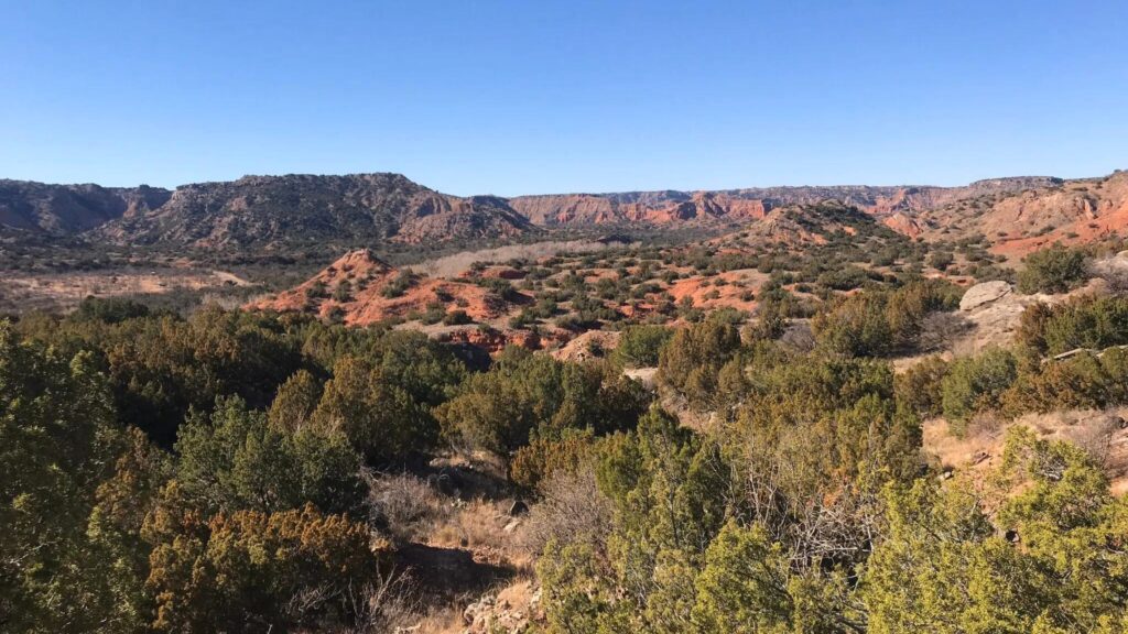 Rock Garden Trail in Palo Duro Canyon State Park