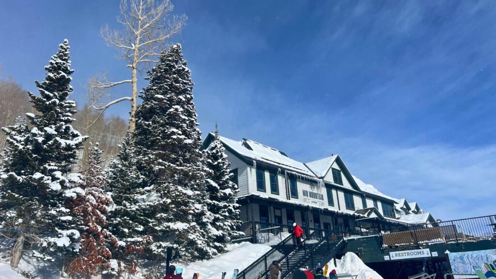 Ski lodge in Park City Utah