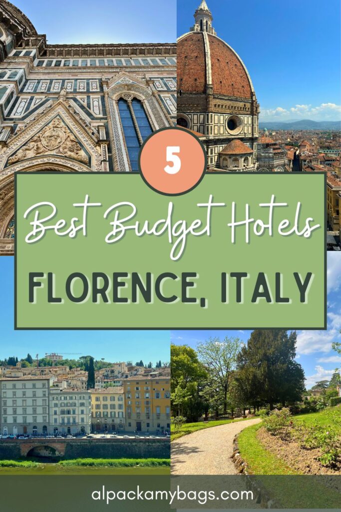 Florence Italy on a Budget Pin