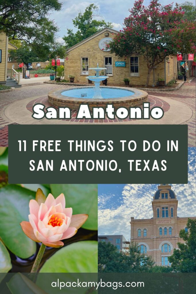 Free Things to Do in San Antonio Pin