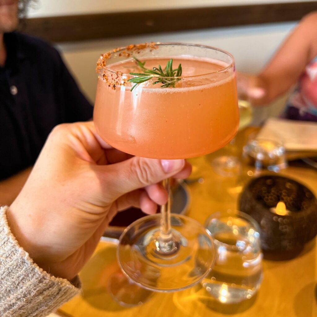 Guava Mimosa Cocktail