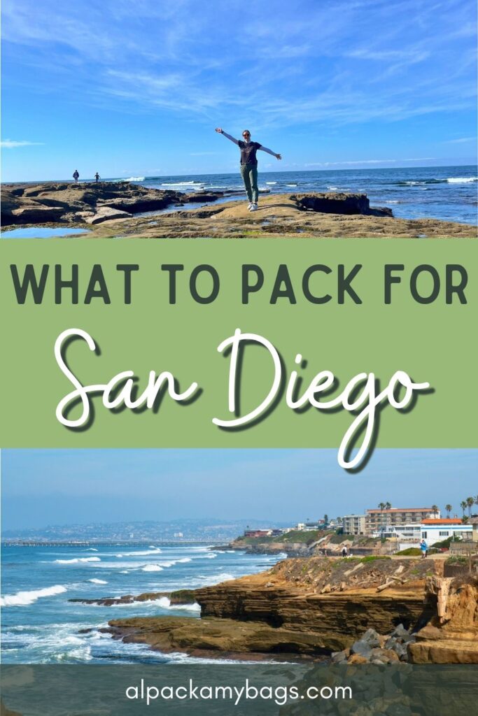 San Diego Packing List Pin Cover