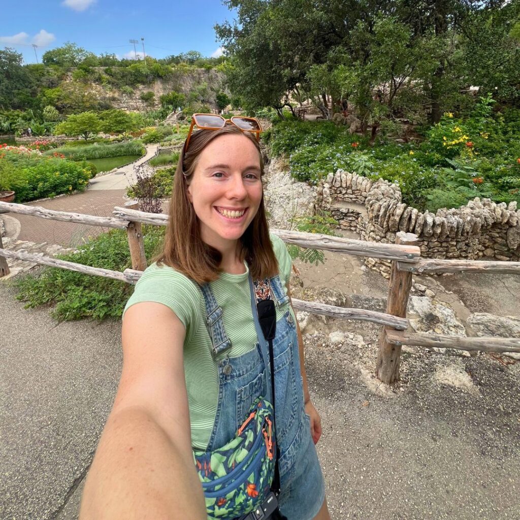 Selfie at San Antonio Japanese Tea Garden