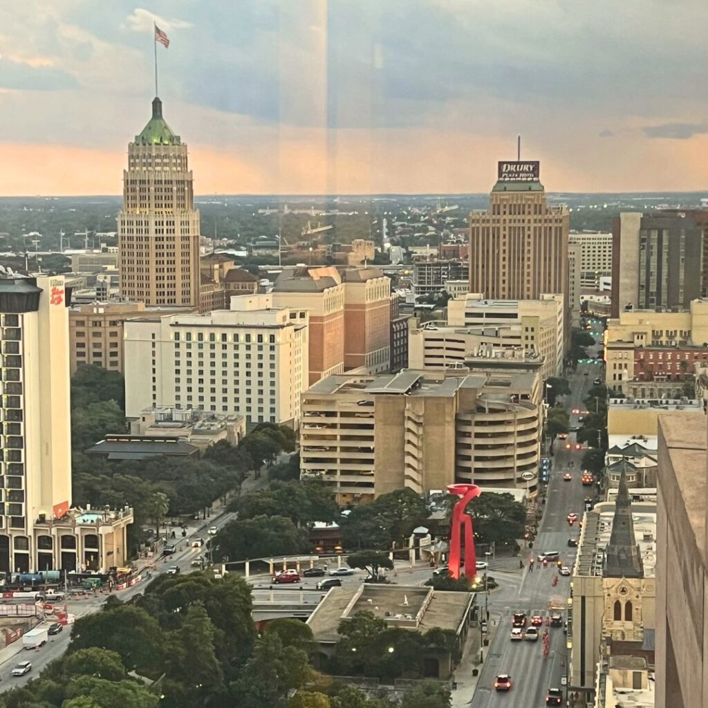 View of Downtown San Antonio Texas