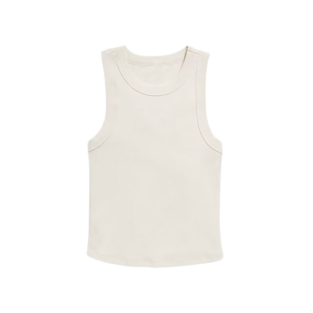 Womens White Tank Top