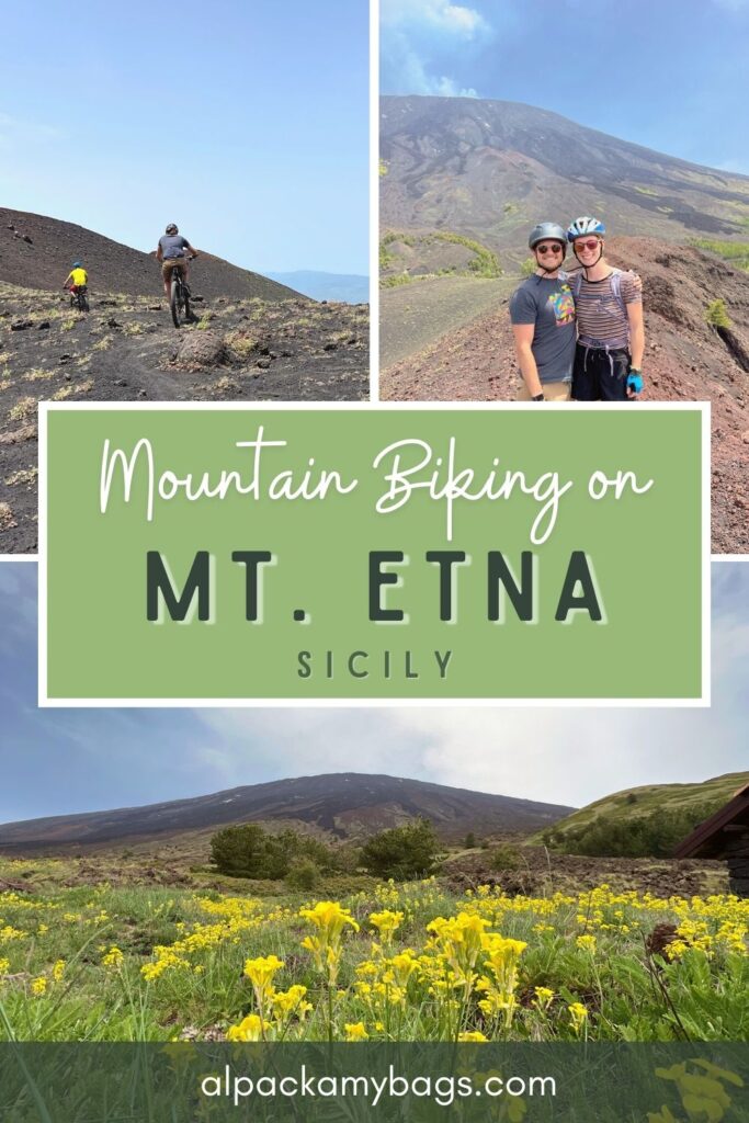 best mountain biking tour mt etna pin