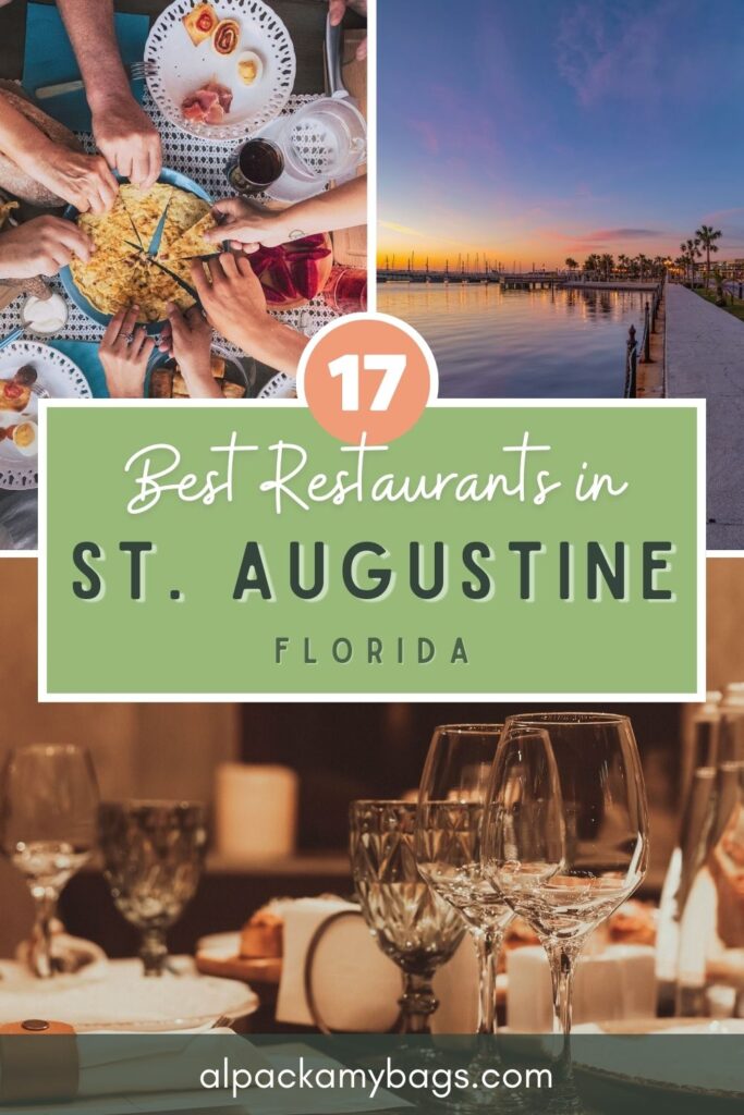 best restaurants in st augustine pin