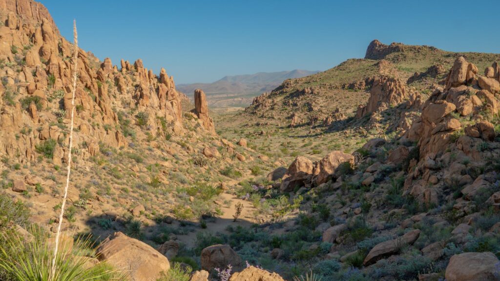 Balanced Rock Trail in Big Bend National Park