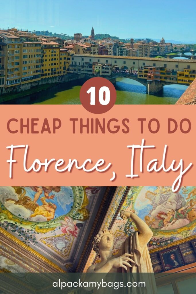 Cheap Things to Do in Florence Pin